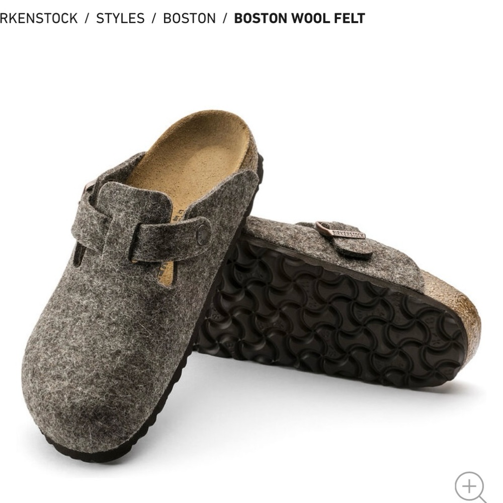Birkenstock Boston Clogs Coco Felt